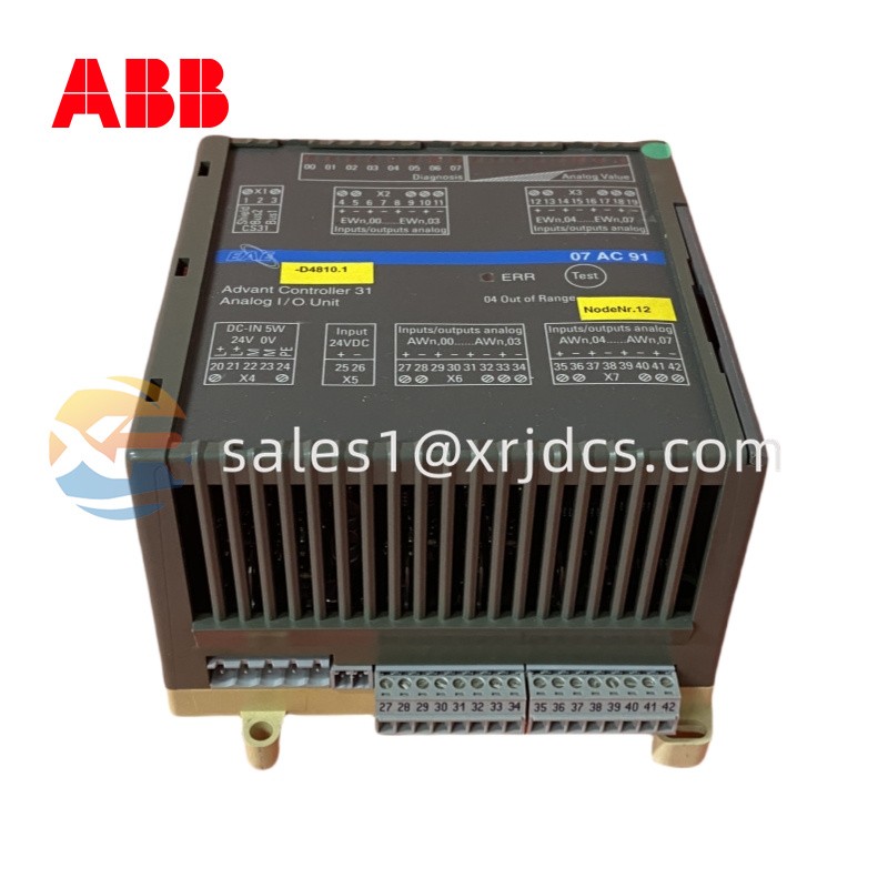 ABB GJR5252300R3101 07AC91F Input/Output Module0
